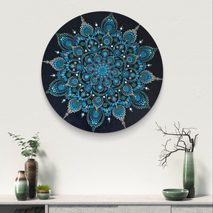 Kék csillag mandala - otthon & életmód - dekoráció - spiritualitás - mandala - Meska.hu