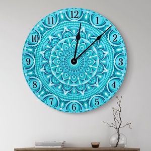 Időtlen Tenger mandala falióra, Otthon & Életmód, Dekoráció, Fali és függő dekoráció, Falióra & óra, Festészet, Festett tárgyak, MESKA