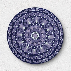 Mini mandala II. � lila - otthon & életmód - dekoráció - spiritualitás - mandala - Meska.hu