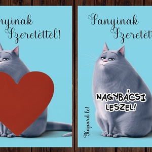 Nagynéni / Nagybácsi leszel képeslap - Baba bejelentés - vicces, kaparós sorsjegy hatású képeslap - otthon & életmód - papír, írószer - Meska.hu