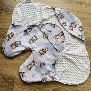 Állatmintás babatakaró/babahálózsák - Meska.hu