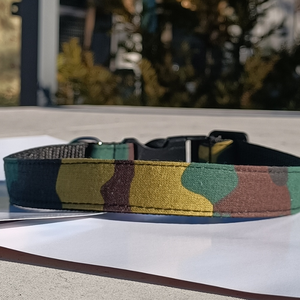 Kézzel készített mintás kutyanyakörv kistestű és kölyök kutyáknak � Terep - Meska.hu