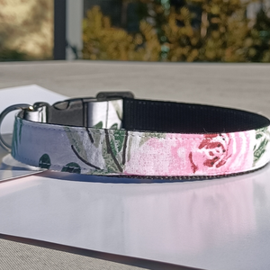 Kézzel készített mintás kutyanyakörv kistestű és kölyök kutyáknak � Tavaszi virágzás - Meska.hu