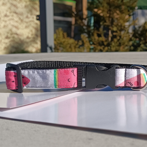 Kézzel készített mintás kutyanyakörv kistestű és kölyök kutyáknak � Dinnyés - otthon & életmód - kisállatoknak - kutyáknak - kutya nyakörv - Meska.hu