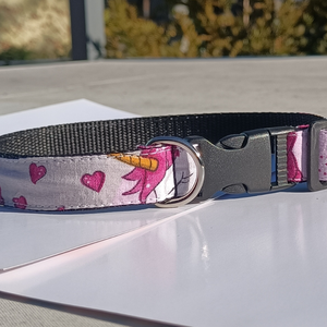 Kézzel készített mintás kutyanyakörv kistestű és kölyök kutyáknak � Unikornis - otthon & életmód - kisállatoknak - kutyáknak - kutya nyakörv - Meska.hu