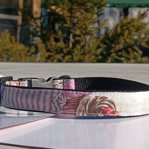 Kézzel készített mintás kutyanyakörv kistestű és kölyök kutyáknak � Desszert - Meska.hu