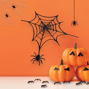 Pókháló pókkal halloween dekoráció - otthon & életmód - dekoráció - halloween - halloweeni dekoráció - Meska.hu