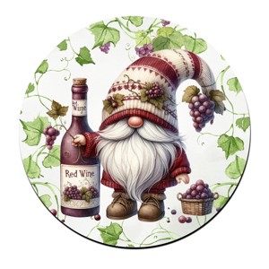 A legjobb borász manó és a vörös bor mintás bögre alátét, , , MESKA