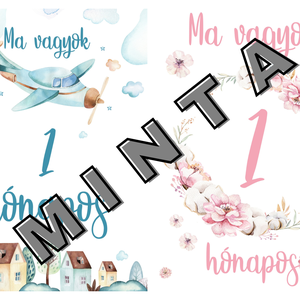 Mérföldkőkártyák, Baba - mama, Babafotózás, Baba mérföldkő kártyák, , MESKA