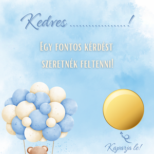 Keresztszülő felkérő kaparós kártya, Baba - mama, Keresztelő kellékek, Keresztszülő felkérő, , MESKA