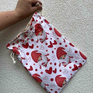 Mikulás zsák - karácsony - mikulás - mikulás zsák - Meska.hu