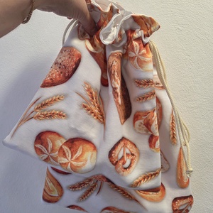 Kenyeres zsák - otthon & életmód - konyhafelszerelés, tálalás - konyhai tárolás - kenyértartó - Meska.hu