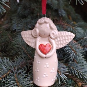 Kerámia angyalka - Meska.hu