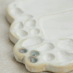 Akvarellfestő szett - organikus mintájú palettával - művészet - festmény - akvarell - Meska.hu