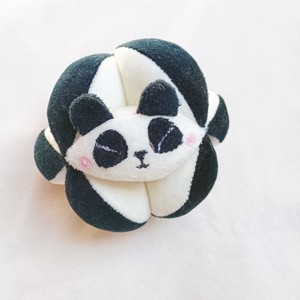 Montessori labda - Panda, 17 cm, Játék & Sport, 3 éves kor alattiaknak, Babalabda, Varrás, MESKA