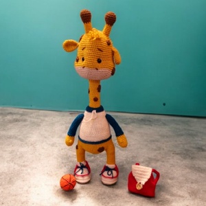 Melvin a zsiráf - játék & sport - plüssállat & játékfigura - zsiráf - Meska.hu