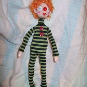 -AKCIÓS!- Bohóc baba -  - Meska.hu