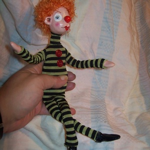 -AKCIÓS!- Bohóc baba -  - Meska.hu