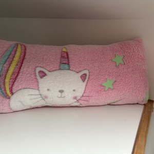 Sötétben világító unikornisos párna - játék & sport - plüssállat & játékfigura - unikornis - Meska.hu