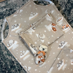 Ovis, bölcsis ágynemű szett, ajándék figurával - játék & sport - ovis felszerelés - ovis ágynemű - Meska.hu