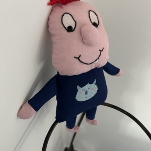 Textil kisfiú, rongybaba, fiú - játék & sport - plüssállat & játékfigura - ember - Meska.hu