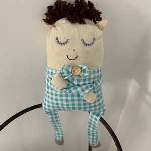 Textilbaba, textil fiú, rongybaba - játék & sport - plüssállat & játékfigura - ember - Meska.hu