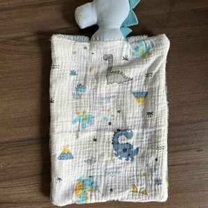 Világítós dinós szundikendő, Baba - mama, Baba játékok, Szundikendő, alvóka, Varrás, MESKA