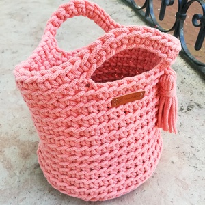 Horgolt 'tote bag'  - táska & tok - kézitáska & válltáska - kézitáska - Meska.hu