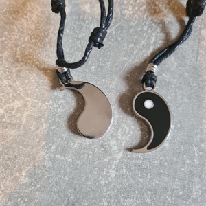 Yin-yang nyaklánc - ékszer - nyaklánc - medál - Meska.hu