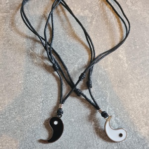 Yin-yang nyaklánc - ékszer - nyaklánc - medál - Meska.hu