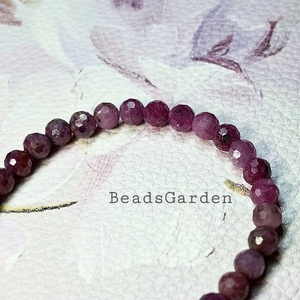 Valentine's day Rubin karkötő - ékszer - karkötő - gyöngyös karkötő - Meska.hu