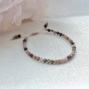 Virágoskert Turmalin karkötő - Meska.hu