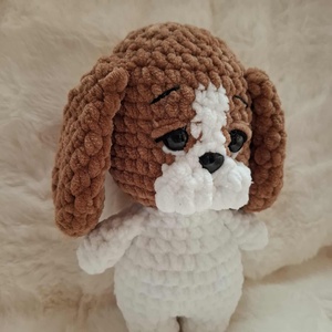 Horgolt plüss kutyus - játék & sport - plüssállat & játékfigura - kutya - Meska.hu Horgolt plüss kutyus - játék & sport - plüssállat & játékfigura - kutya - Meska.hu