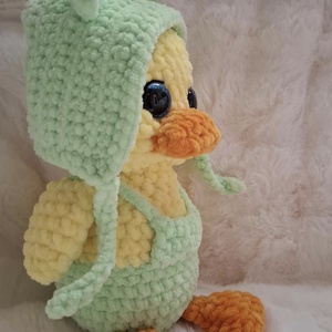 Horgolt plüss kacsa békás sapiban - játék & sport - plüssállat & játékfigura - más figura - Meska.hu Horgolt plüss kacsa békás sapiban - játék & sport - plüssállat & játékfigura - más figura - Meska.hu