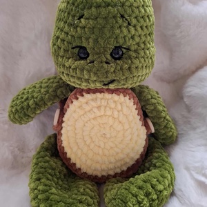 Horgolt plüss teknős levehető páncéllal - játék & sport - plüssállat & játékfigura - más figura - Meska.hu Horgolt plüss teknős levehető páncéllal - játék & sport - plüssállat & játékfigura - más figura - Meska.hu