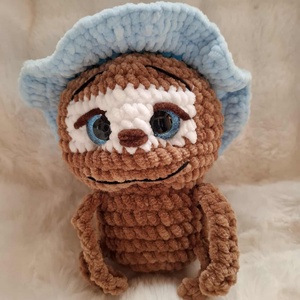 Horgolt plüss bébi lajhár - játék & sport - plüssállat & játékfigura - más figura - Meska.hu Horgolt plüss bébi lajhár - játék & sport - plüssállat & játékfigura - más figura - Meska.hu