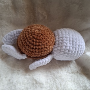 Horgolt plüss bébi teknős  - játék & sport - plüssállat & játékfigura - más figura - Meska.hu