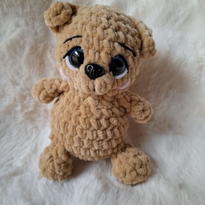 Horgolt mini plüss kutyus - játék & sport - plüssállat & játékfigura - kutya - Meska.hu