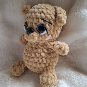 Horgolt mini plüss kutyus - játék & sport - plüssállat & játékfigura - kutya - Meska.hu