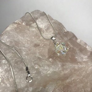 Swarovski Skimmer 925 Sterling Ezüst nyaklánc medállal - ékszer - nyaklánc - medálos nyaklánc - Meska.hu
