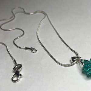Swarovski Star Light Emerald 925 Sterling Ezüst nyaklánc medállal - ékszer - nyaklánc - medálos nyaklánc - Meska.hu