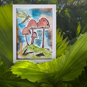 Erdőszéli mesék I. - művészet - festmény - akvarell - Meska.hu