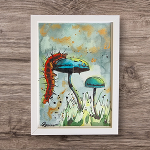 Erdőszéli mesék II. - művészet - festmény - akvarell - Meska.hu