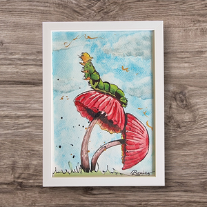 Erdőszéli mesék III. - művészet - festmény - akvarell - Meska.hu