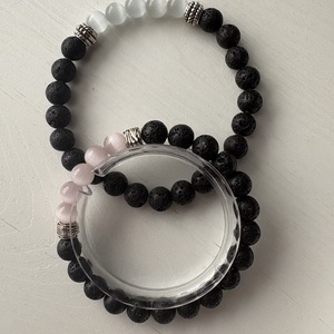 Páros karkötő, Ékszer, Karkötő, Ásványkarkötő, Ékszerkészítés, MESKA