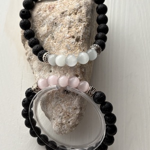 Páros karkötő - ékszer - karkötő - ásványkarkötő - Meska.hu