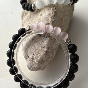 Páros karkötő - ékszer - karkötő - ásványkarkötő - Meska.hu