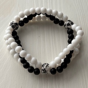 Karkötő, Ékszer, Karkötő, Ásványkarkötő, Ékszerkészítés, Gyöngyfűzés, gyöngyhímzés, MESKA