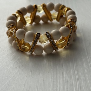 Karkötő, Ékszer, Karkötő, Ásványkarkötő, Ékszerkészítés, Gyöngyfűzés, gyöngyhímzés, MESKA