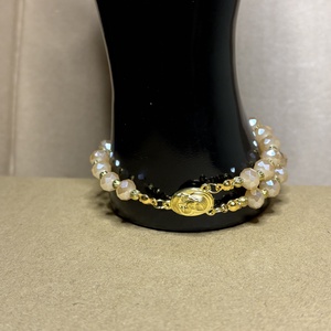 Karkötő - ékszer - karkötő - karkötő medállal - Meska.hu